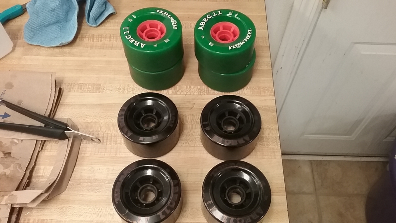 First round done!! The 97mm are next