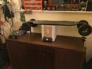 How I store my board