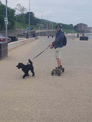 Henry and me at Colwyn Bay