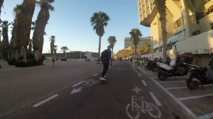 Metroboard and Evolve electric skateboard fun day in Tel Aviv