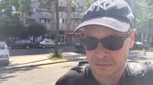 Evolve electric skateboard riding around Bucharest Romania